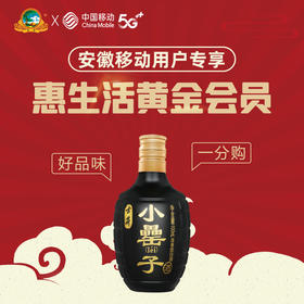 【古井小罍子酒1分购专用券通道】古井小罍子42度100ml*1瓶光瓶