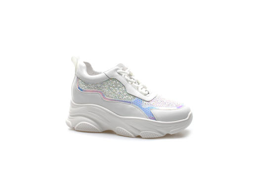 豪麟名鞋奥莱迪嘉女装牛皮革休闲鞋DJELO12WX210白色  原价1960元 商品图0