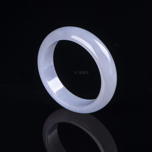 【紫苑春深】紫色翡翠平安镯-SZ603160 商品图0