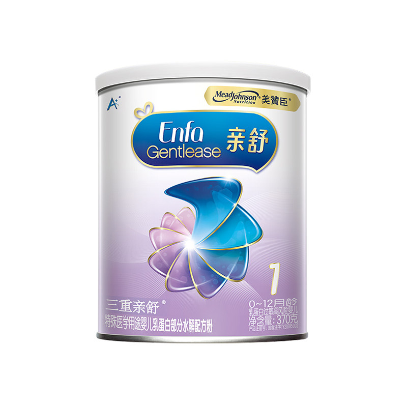 美赞臣亲舒特殊医学用途奶粉1段(0-12月）370g×1罐 原装进口
