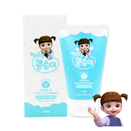 XDR 小豆娃娃山茶花儿童洗面奶120ml 商品图0