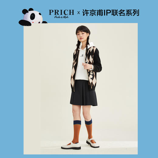 PRICH2021年冬季新款时尚休闲长袖连帽卫衣PRLWB4920F 商品图3