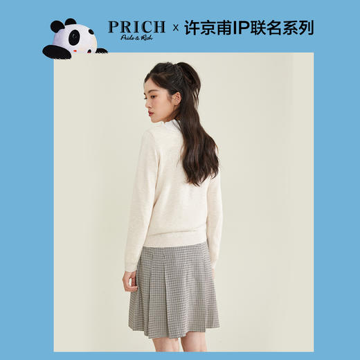 PRICH冬季新款上衣时尚休闲套头长袖针织衫PRKWB4920F 商品图2