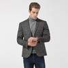 罗蒙 秋冬西装外套男士正装 商务通勤休闲 格子单西服 上衣开衫外套 商品缩略图9