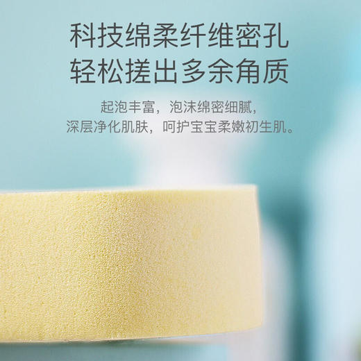 XDR 啵乐乐婴儿洗澡海绵搓澡神器宝宝无痛搓澡洗头刷用品沐浴擦搓泥灰 商品图1
