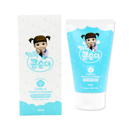 XDR 小豆娃娃山茶花儿童洗面奶120ml 商品图4