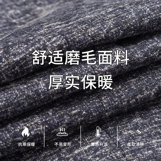 【磨毛保暖】罗蒙秋冬西装外套男士商务通勤休闲单西服开衫外套男 商品图3