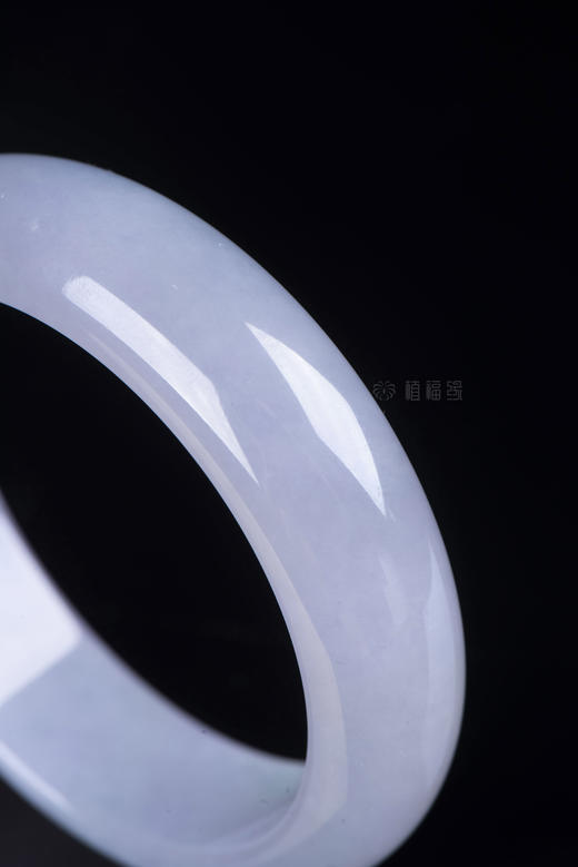 【紫苑春深】紫色翡翠平安镯-SZ603160 商品图1