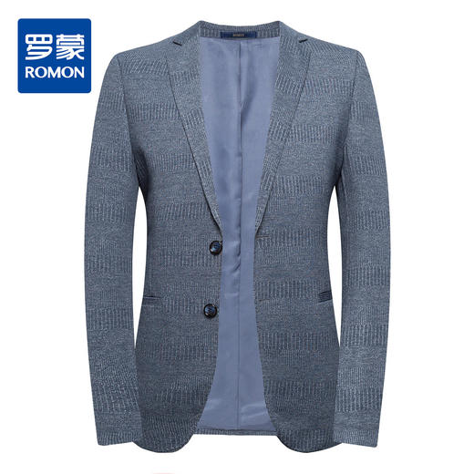 【弹力挺括】罗蒙秋季西装外套 男士正装商务 通勤休闲小西装单西服上衣 商品图0