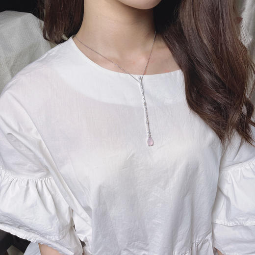 3FEMERA爱莫若蓝水滴项链 商品图2