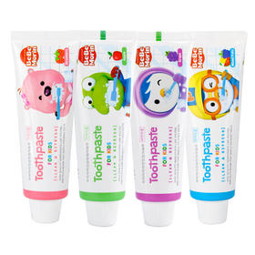 【中欧班列精选】XDR  BeBeMorin儿童牙膏 混合水果味BeBeMorin80g