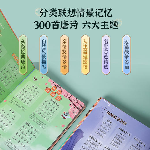 猫贝乐会说话的唐诗三百首手指点读图书幼儿童发声早教学习机玩具 商品图1
