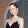 【SVIP积分兑换】ZEGL设计师夜宴派对系列流星耳环女气质长款流苏耳钉高级感耳饰品 商品缩略图1