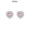 ZEGL高级感爱心耳钉夏ins风小众气质精致耳环925银针个性网红耳饰 商品缩略图1