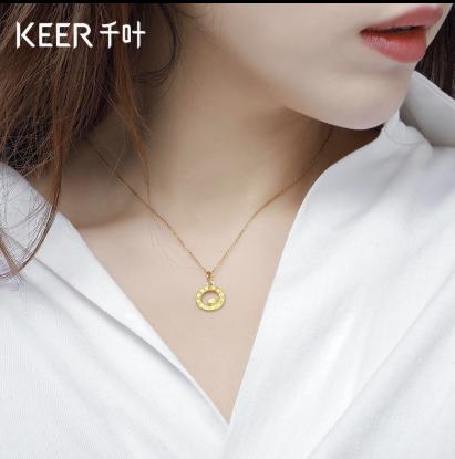 千叶美好时光足金挂坠39900026423 商品图0