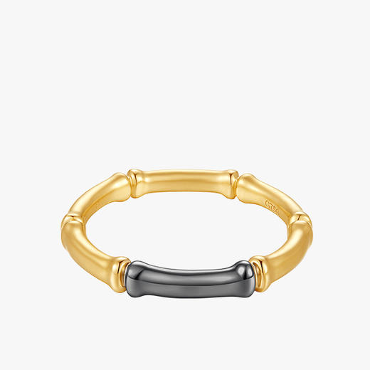 潮宏基BAMBOO竹系列18K金戒指 商品图1