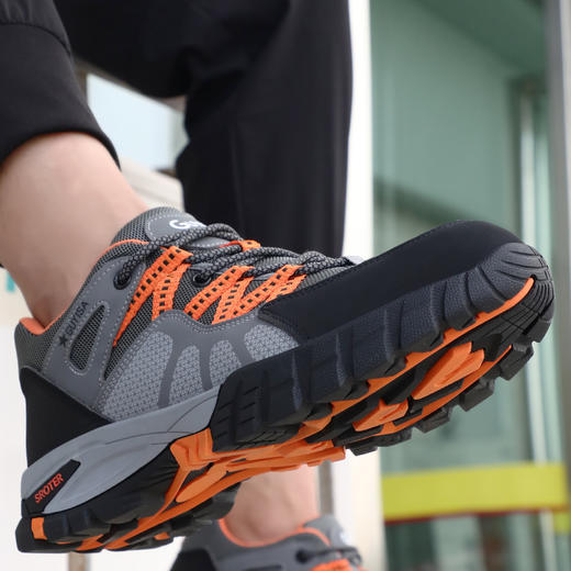 古伊萨爆款劳保鞋防砸防刺四季款钢包头凯夫拉中底 商品图2