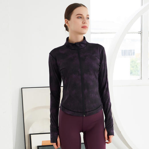 HWT华威特新款秋冬季柔软塑形户外运动休闲外套瑜伽服H290125 商品图11