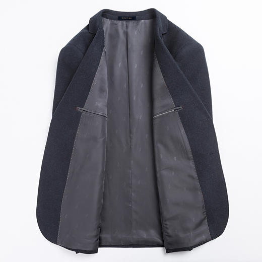 罗蒙秋冬西装外套男士正装商务通勤休闲保暖小西装单西服上衣外套男 商品图7