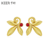 千叶月桂女神足金耳饰39900026939 商品缩略图3