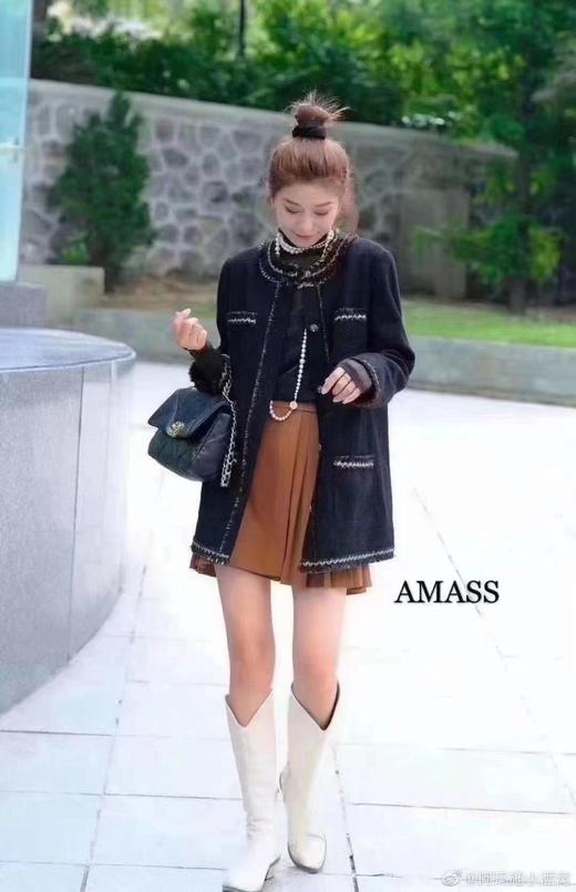 3楼阿玛施AMASS黑色小香风 商品图1