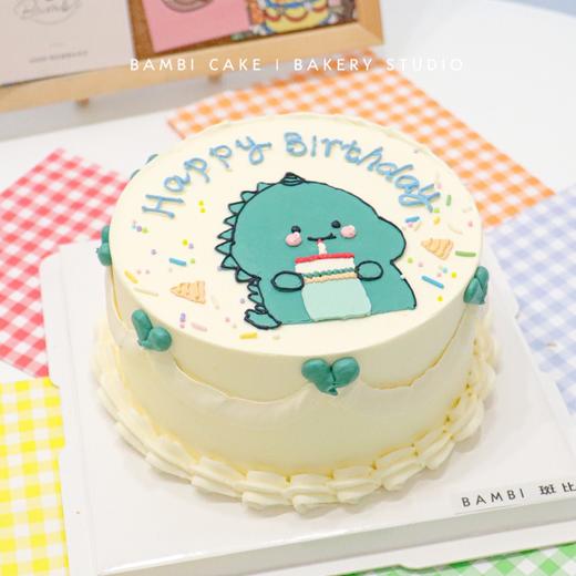 手绘小恐龙蛋糕 商品图2