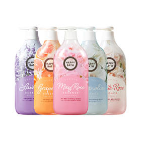 XDR HAPPY BATH植物精华沐浴露持久留500g