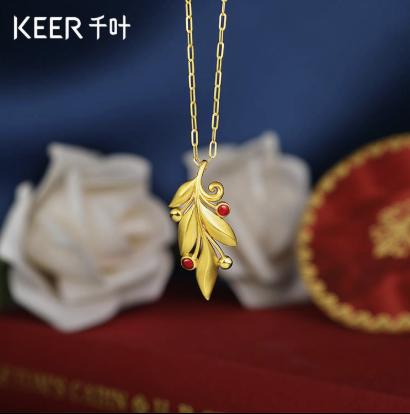 千叶月桂女神足金挂坠39900026999 商品图1