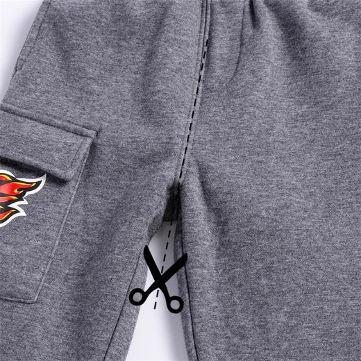 迪士尼男童春秋潮休闲运动宝宝加绒长裤工装裤子 商品图12