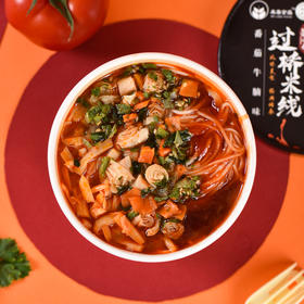 落小米过桥米线140g*6桶整箱（番茄牛腩/香菇炖鸡/香辣牛肉三种口味可选）【落小米】