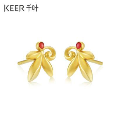 千叶月桂女神足金耳饰39900026939 商品图4