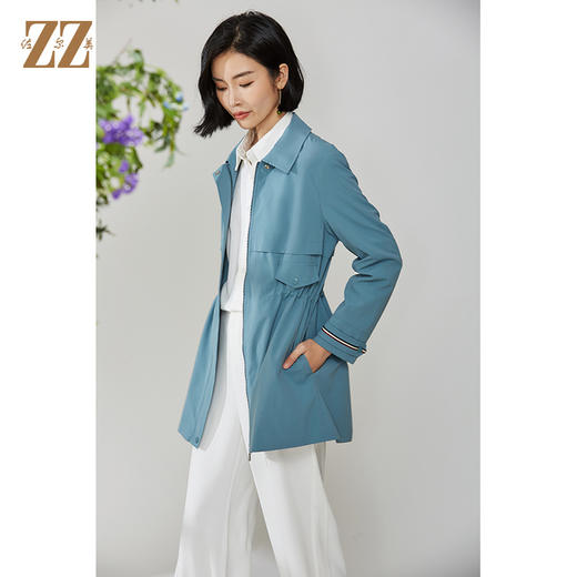 佐尔美2021年秋季新款 中长款风衣E11FZ01 商品图3