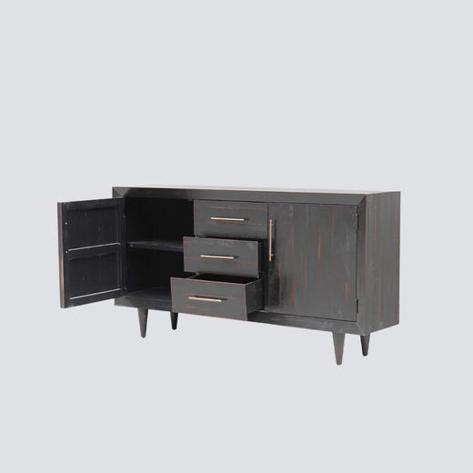 NS家居nsfurniture餐厅进口实木餐边柜NSCB-CA-RW02 商品图2