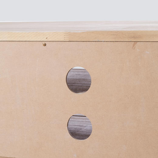 NS家居nsfurniture客厅进口ALB系列实木电视柜NSCB-ALB WHT L01 商品图5