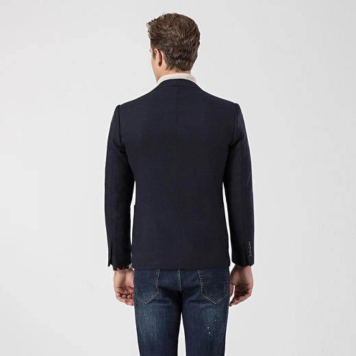 罗蒙秋冬西装外套男士正装商务通勤休闲保暖小西装单西服上衣外套男 商品图1