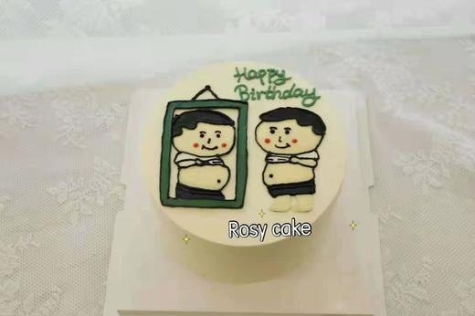 照镜子的小胖子 商品图0