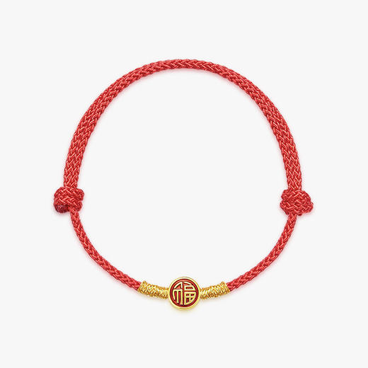 潮宏基国色系列足金手链 商品图1