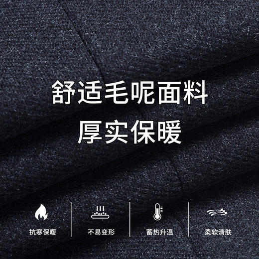 罗蒙秋冬西装外套男士正装商务通勤休闲保暖小西装单西服上衣外套男 商品图4