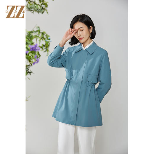 佐尔美2021年秋季新款 中长款风衣E11FZ01 商品图1