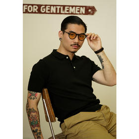 LabU/YK443/新疆棉POLO针织短袖