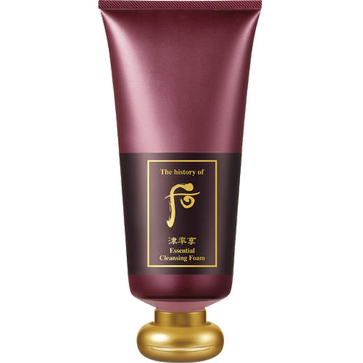 【中欧班列精选】 韩国Whoo后 津率享洗面奶 红华凝香精华洁面 180ml  RL 商品图0