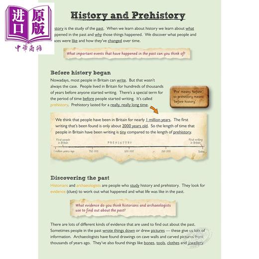 CGP儿童教辅 探索与学习历史系列2册 含练习 KS2 Discover History:Stone Age to Celts 从石器时代到凯尔特人 商品图4