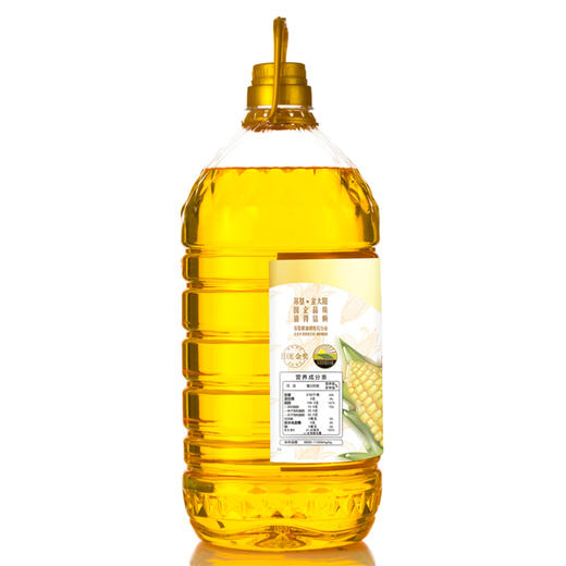 葵王 非转基因鲜榨玉米胚芽油5L 物理压榨 食用油植物油烘焙 商品图3