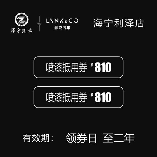 海宁利泽领克中心试营业活动880油漆面套餐（不含拆装整形） 商品图2