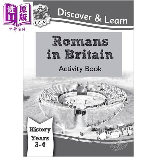 CGP儿童教辅 KS2探索与学习历史系列2册 含练习 Discover & Learn History:Romans in Britain 罗马人在英国 7-8岁 商品图2