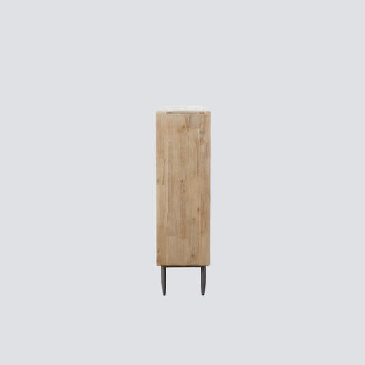 NS家居nsfurniture进口实木餐边柜书柜NSCB-ALB WHT L04 商品图3