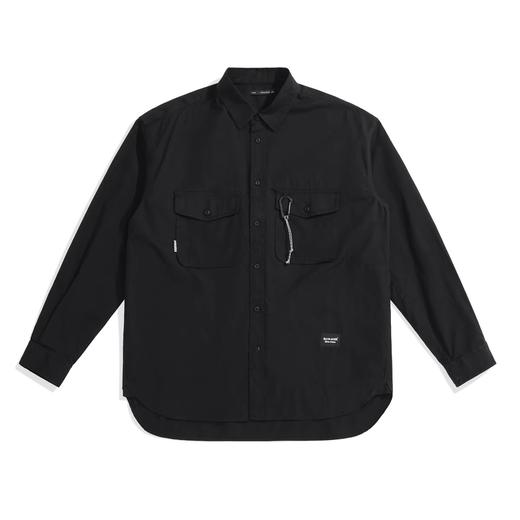 太平鸟男装 衬衫男韩版休闲潮流长袖衬衣B2CHB3268 商品图0