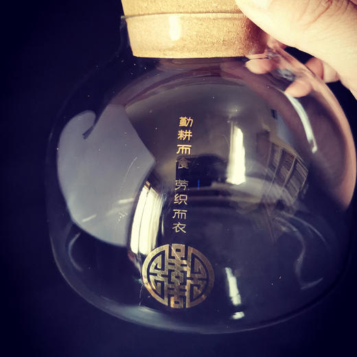 原创手工清透玻璃存钱罐 商品图3