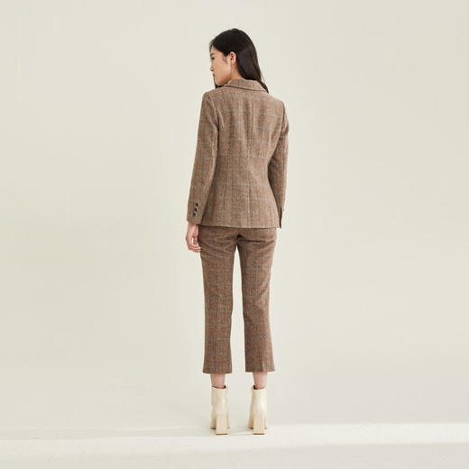 PRICH2021年冬季新款气质收腰设计感小众西装外套女PRJKB8T09N 商品图3