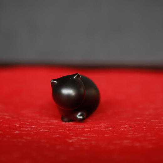 原创经典“外婆家的猫”系列陶瓷摆件礼物【下单赠价值29.9元炫彩杯】 商品图8